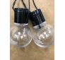 Clear Bulb Solar String Lights